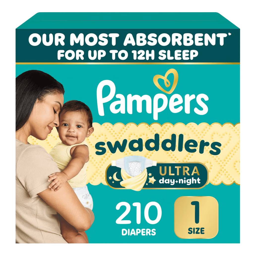 Pampers Swaddlers Ultra Diapers Size 1-2 buy online USA - 1